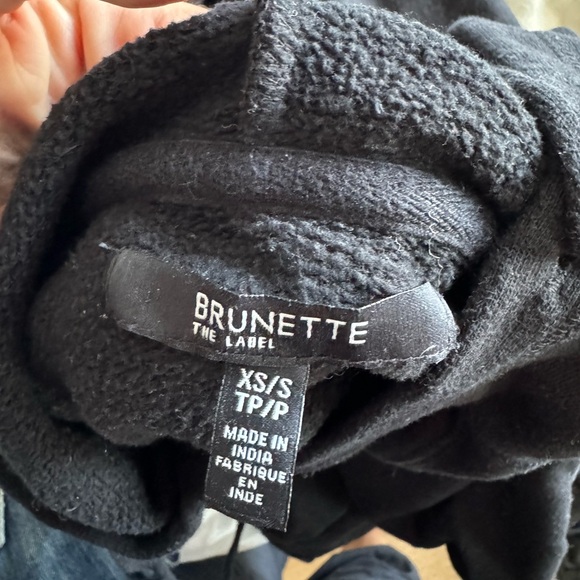 Brunette the Label hooded tunic sweatshirt - Picture 4 of 5